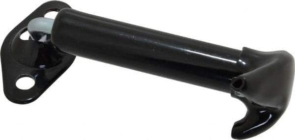 Value Collection - 4-1/2" Long x 2-11/16" Wide x 1-15/32" High, Hood Latch - with Black Finish - USA Tool & Supply