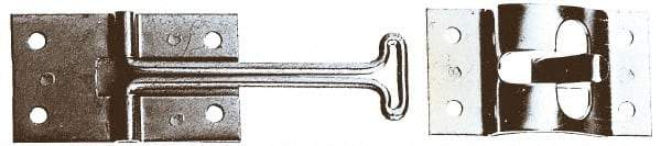 Made in USA - 7-1/2" Long Zinc Door Holder - 6" Stem Length - USA Tool & Supply