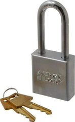 American Lock - 2" Shackle Clearance, Keyed Alike A5201 Padlock - 5/16" Shackle Diam, Steel - USA Tool & Supply