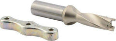 Iscar - 0.63 to 0.665" Diam, 3xD, 1.89" Max Depth, 3/4" Shank Diam, Replaceable Tip Drill - IDI Insert, 16 Seat Size, DCM Toolholder, Series ChamDrill - USA Tool & Supply