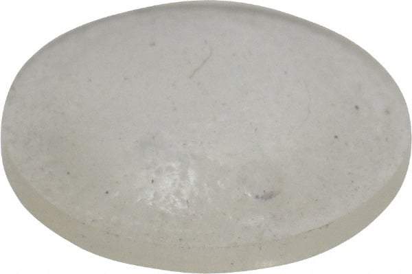 Made in USA - 0.335" Wide x 0.085" High, Self Adhesive Polyurethane Bumpers - Hemispherical - USA Tool & Supply