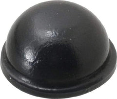 Made in USA - 0.62" Wide x 0.31" High, Self Adhesive Polyurethane Bumpers - Hemispherical - USA Tool & Supply