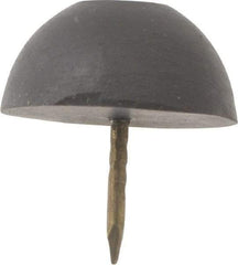 Made in USA - 3/4" High, Rubber Tack In Bumpers - Round Head, 5/8x3/8x3/8 Dimensions - USA Tool & Supply