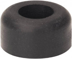 Made in USA - 1/4 Thread, 1/4" High, Rubber Bumpers - Recessed, 1/8" C-Projection Gage Line to Nose End, 1/2" Minor Axis - USA Tool & Supply