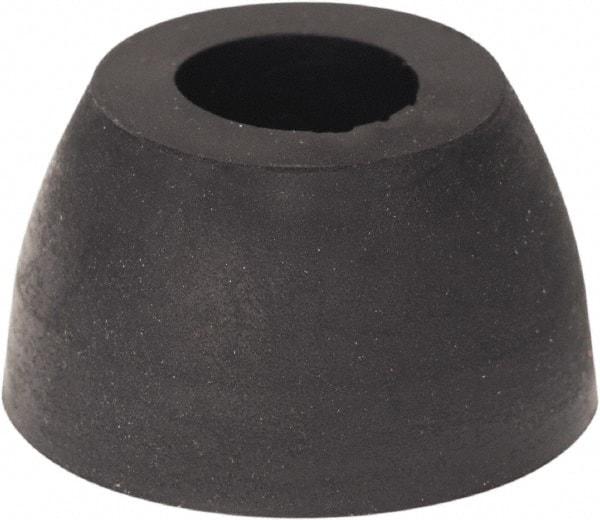 Made in USA - 7/16 Thread, 5/8" High, Rubber Bumpers - Recessed, 13/32" C-Projection Gage Line to Nose End, 1-3/32" Minor Axis - USA Tool & Supply
