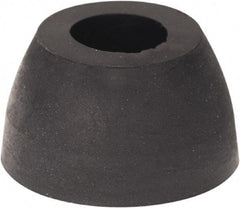 Made in USA - 7/16 Thread, 5/8" High, Rubber Bumpers - Recessed, 13/32" C-Projection Gage Line to Nose End, 1-3/32" Minor Axis - USA Tool & Supply
