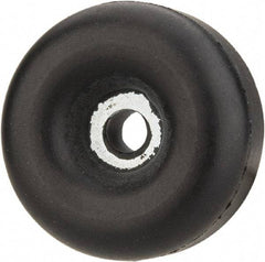 Made in USA - 1/4 Thread, 9/32" High, Rubber Bumpers - Recessed, 5/32" C-Projection Gage Line to Nose End, 3/4" Minor Axis - USA Tool & Supply