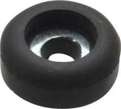 Made in USA - 3/8 Thread, 1/4" High, Rubber Bumpers - Recessed, 1/8" C-Projection Gage Line to Nose End, 5/8" Minor Axis - USA Tool & Supply