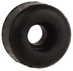Made in USA - 1/4 Thread, 5/16" High, Rubber Bumpers - Recessed, 3/16" C-Projection Gage Line to Nose End, 1/2" Minor Axis - USA Tool & Supply