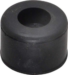 Made in USA - 3/8 Thread, 1/2" High, Rubber Bumpers - Recessed, 1/4" C-Projection Gage Line to Nose End, 3/4" Minor Axis - USA Tool & Supply