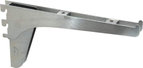 Knape & Vogt - Anachrome Steel Coated Double Bracket - 8" Long - USA Tool & Supply
