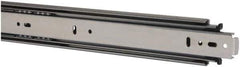 Knape & Vogt - 28" Slide Length, Chrome Box or Vertical File Drawer Slide - 18" Wide, Chrome Finish - USA Tool & Supply