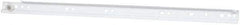 Knape & Vogt - 550mm Slide Length, 412mm Travel Length, Steel Epoxy-Coated Drawer Slide - White Epoxy Finish - USA Tool & Supply