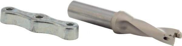 Iscar - 0.551 to 0.567" Diam, 3xD, 1.65" Max Depth, 5/8" Shank Diam, 4.3" OAL, Replaceable Tip Drill - IDI-SG, IDI-SK Insert, DCM Toolholder, Series ChamDrill - USA Tool & Supply