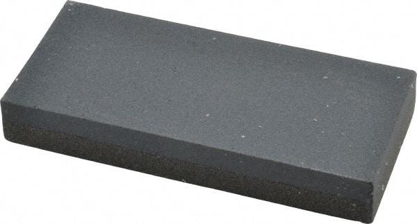 Norton - 4" Long x 1-3/4" Wide x 5/8" Thick, Silicon Carbide Sharpening Stone - Rectangle, Coarse, Fine Grade - USA Tool & Supply