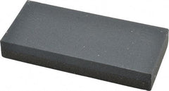Norton - 4" Long x 1-3/4" Wide x 5/8" Thick, Silicon Carbide Sharpening Stone - Rectangle, Coarse, Fine Grade - USA Tool & Supply