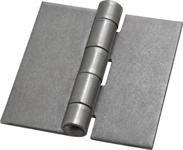 Stanley - 3" Long x 3" Wide, Extra Heavy Full Surface Hinge - Steel, Plain Finish - USA Tool & Supply