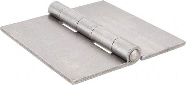 Stanley - 5" Long x 5" Wide, Extra Heavy Full Surface Hinge - Steel, Plain Finish - USA Tool & Supply