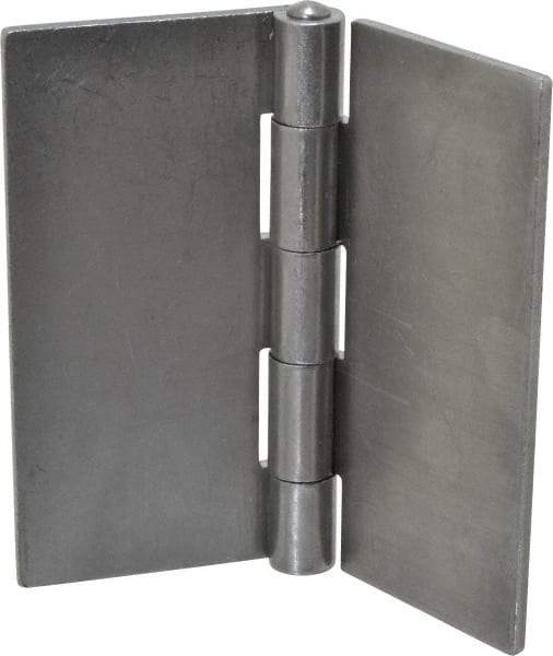 Stanley - 6" Long x 6" Wide, Extra Heavy Full Surface Hinge - Steel, Plain Finish - USA Tool & Supply