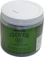 Loctite - 1 Lb Water Soluble Compound - Compound Grade Very Fine, 220 Grit, Black & Gray, Use on General Purpose - USA Tool & Supply