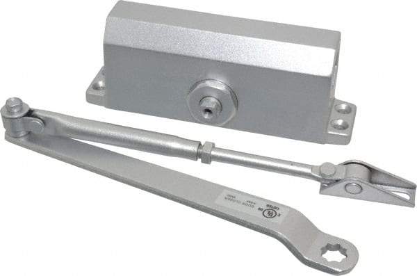 Value Collection - Manual Damper - Aluminum Finish, Non-Handed - USA Tool & Supply