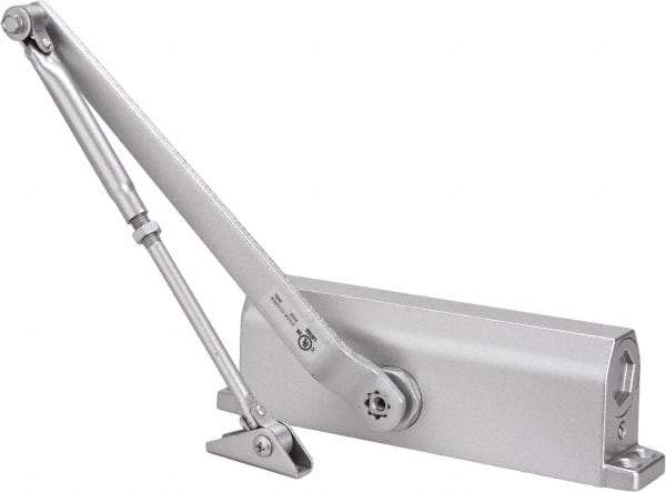 Value Collection - Manual Damper - Aluminum Finish, Non-Handed - USA Tool & Supply