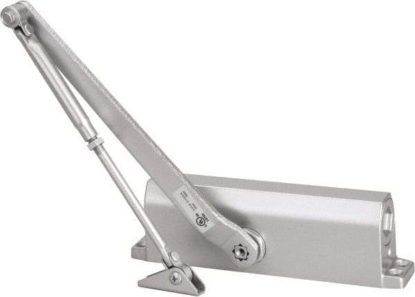 Value Collection - Manual Damper - Aluminum Finish, Non-Handed - USA Tool & Supply