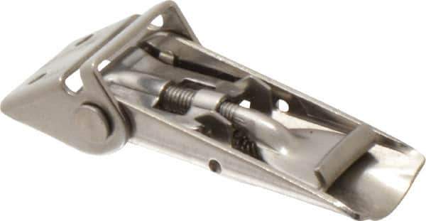 Value Collection - 3.04" Long x 0.63" Wide, 1051 Series Latch - Stainless Steel, with Stainless Steel Finish - USA Tool & Supply