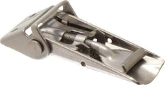 Value Collection - 3.04" Long x 0.63" Wide, 1051 Series Latch - Stainless Steel, with Stainless Steel Finish - USA Tool & Supply