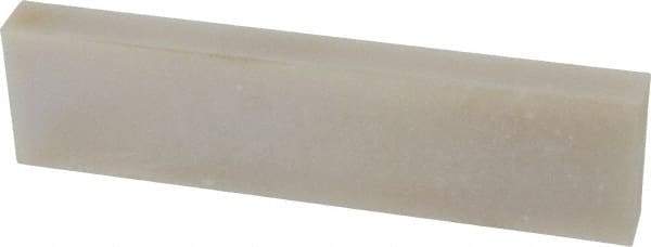 Made in USA - 4" Long x 1" Wide x 3/8" Thick, Novaculite Sharpening Stone - Rectangle - USA Tool & Supply