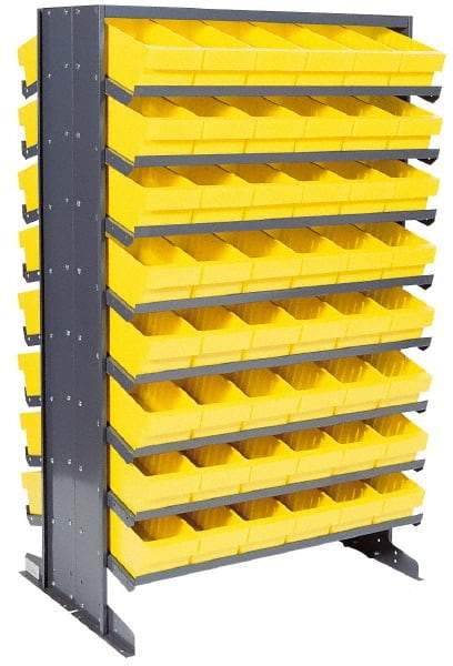 Quantum Storage - 500 Lb Capacity, 25" Deep x 36" Wide x 4" High, Steel Mobile Rack - USA Tool & Supply