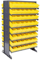 Quantum Storage - 500 Lb Capacity, 25" Deep x 36" Wide x 4" High, Steel Mobile Rack - USA Tool & Supply