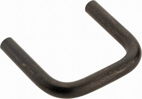 Electro Hardware - 4-40 Internal Thread, 5/32" Handle Diam, Black Oxide Finish Stainless Steel Drawer Pull - 1-1/4" Center to Center - USA Tool & Supply