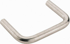 Electro Hardware - Round Handle - Plain, Aluminum, 2" Center to Center - USA Tool & Supply