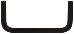 Electro Hardware - Round Handle - Clear Finish, Aluminum, 2" Center to Center - USA Tool & Supply