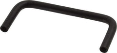 Electro Hardware - Round Handle - Black Coated, Aluminum, 3" Center to Center - USA Tool & Supply