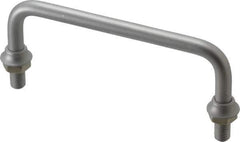 Electro Hardware - Round Handle - Plain, Aluminum, 4-1/4" Center to Center - USA Tool & Supply