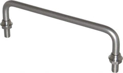 Electro Hardware - Round Handle - Plain, Stainless Steel, 6" Center to Center - USA Tool & Supply