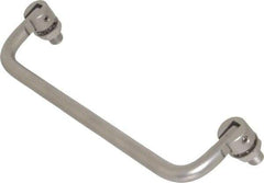 Electro Hardware - Fold Down Handle - Plain, Stainless Steel, 6" Center to Center - USA Tool & Supply