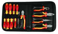 INSULATED PLIERS/SLIMLINE 14 PC SET - USA Tool & Supply