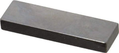 Mitutoyo - 0.141" Rectangular Steel Gage Block - Accuracy Grade 0, Includes Certificate of Inspection - USA Tool & Supply