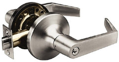 Yale - Passage Lever Lockset for 1-3/8 to 1-3/4" Thick Doors - USA Tool & Supply