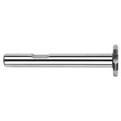 ‎1.2500″ (1-1/4″) Cutter Diameter × 0.1250″ (1/8″) Radius Carbide Full Radius Large Diameter Standard Keyseat Cutter, 6 Flutes - Exact Industrial Supply