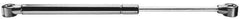 Value Collection - 0.24" Rod Diam, 0.59" Tube Diam, 100 Lb Capacity, Fixed Force Gas Spring - 17.19" Extended Length, 6.18" Stroke Length, Plastic Ball Socket, Black Nitride Piston - USA Tool & Supply