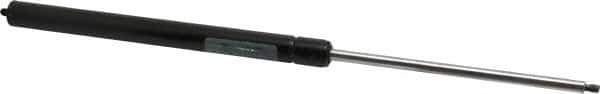 Value Collection - 0.32" Rod Diam, 0.75" Tube Diam, 90 Lb Capacity, Fixed Force Gas Spring - 17" Extended Length, 6" Stroke Length, Threaded End, Black Nitride Piston - USA Tool & Supply