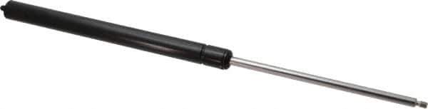 Value Collection - 0.32" Rod Diam, 0.75" Tube Diam, 120 Lb Capacity, Fixed Force Gas Spring - 17" Extended Length, 6" Stroke Length, Threaded End, Black Nitride Piston - USA Tool & Supply