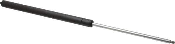 Value Collection - 0.32" Rod Diam, 0.75" Tube Diam, 120 Lb Capacity, Fixed Force Gas Spring - 19.63" Extended Length, 7" Stroke Length, Threaded End, Black Nitride Piston - USA Tool & Supply