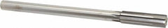 Made in USA - 0.665" Carbide-Tipped 6 Flute Chucking Reamer - Straight Flute, 9/16" Straight Shank, 2-1/4" Flute Length, 9" OAL - USA Tool & Supply