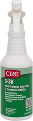 CRC - 16 oz Trigger Spray Bottle Nondrying Film Penetrant/Lubricant - Blue/Green & Clear, -50°F to 250°F, Food Grade - USA Tool & Supply