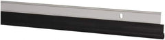 Pemko - 36" Long x 1-1/4" Wide, Head & Jamb Weatherstripping - Clear Anodized Aluminum Finish - USA Tool & Supply